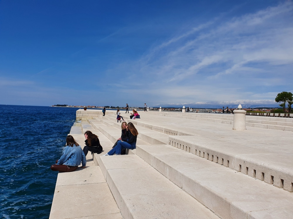 Zadar Kroatien Meeresorgel