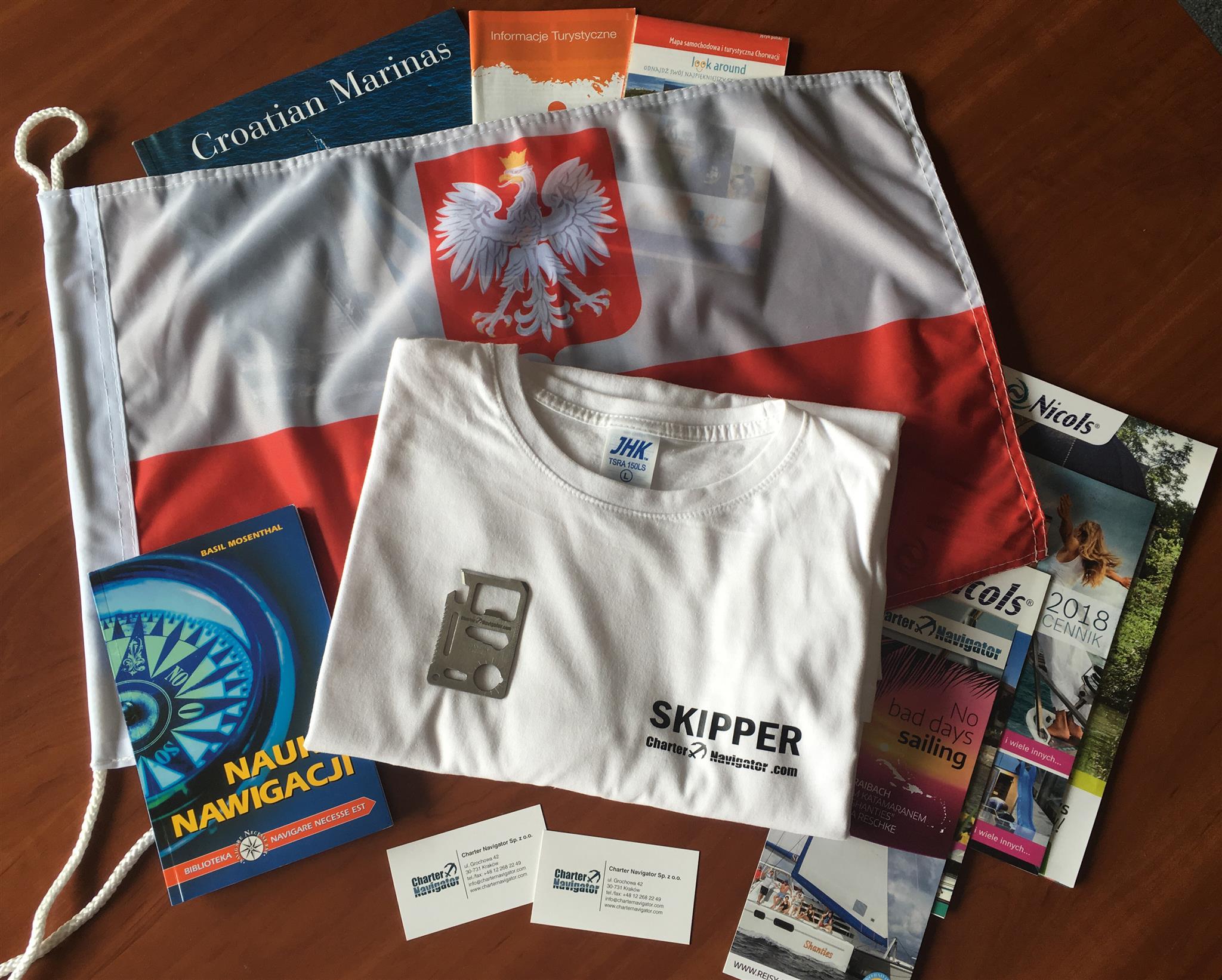 Skipper-Paket auf Charter Navigator-Kreuzfahrten